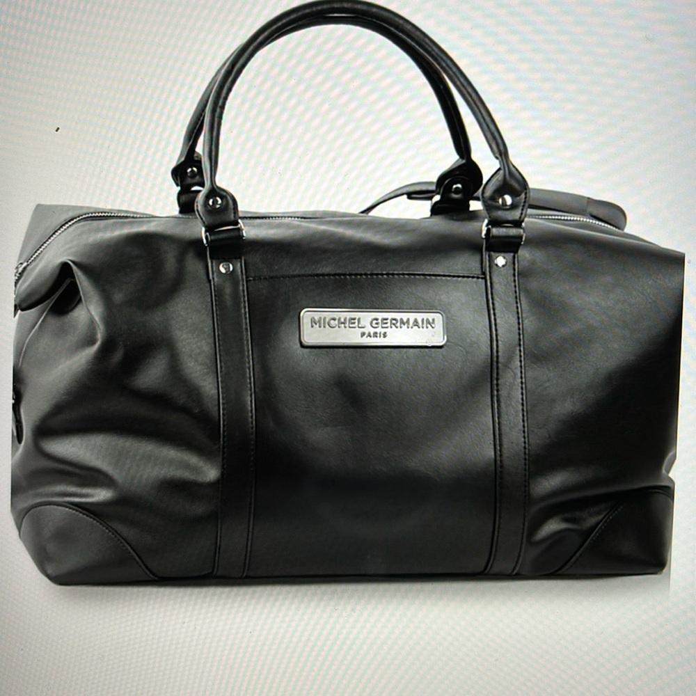 Michel Germain Black Weekender Bag NEW